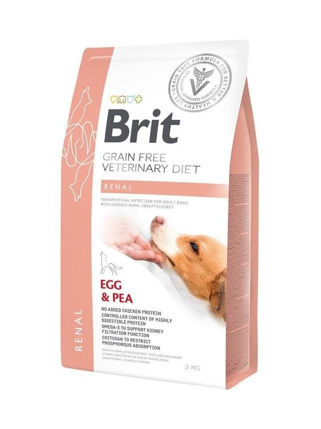 Brit gf veterinary diets dog Renal 2kg/Opakowanie uszkodzone (9071)