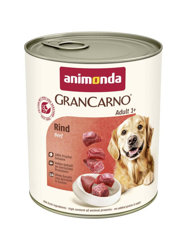 ANIMONDA GranCarno Adult Dog smak: Wołowina 800g