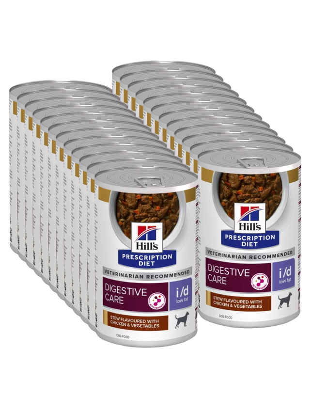 HILL'S PD Prescription Diet Canine i/d Low Fat gulasz 24x354g - puszka