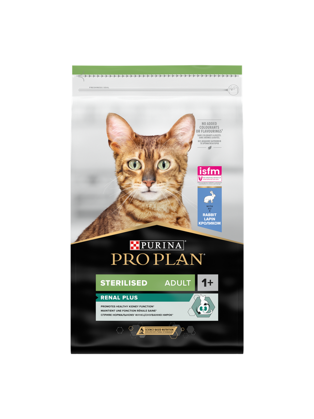 PRO PLAN Sterilised Renal Karma dla kotów bogata w królika 10 kg