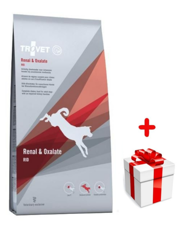 TROVET RID Renal & Oxalate (dla psa) 12,5kg + niespodzianka dla psa GRATIS!