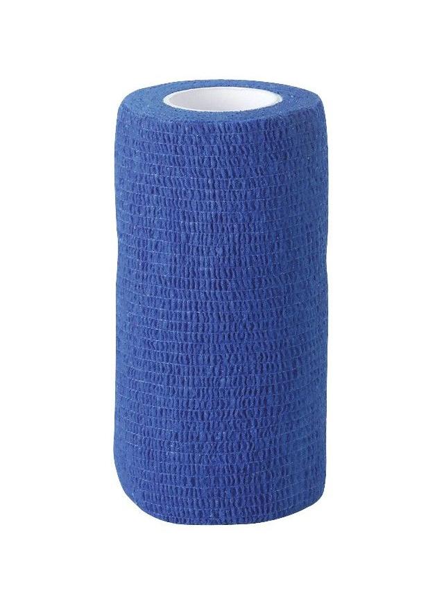 Kerbl Samoprzylepny bandaż EquiLastic, 7,5 cm, niebieski