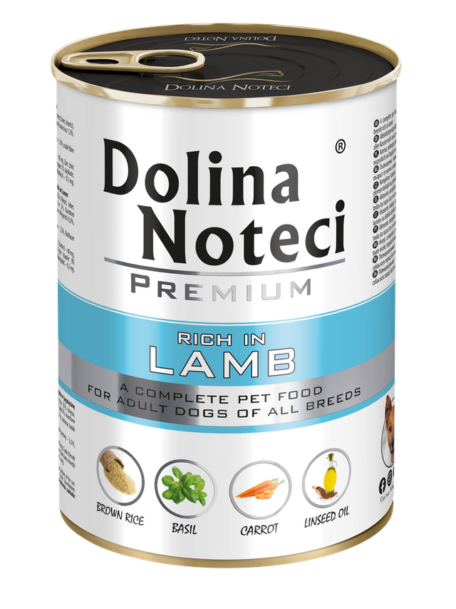 Dolina Noteci PREMIUM bogata w jagnięcinę 400g