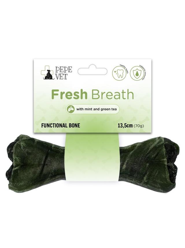 PEPE VET Kość funkcjonalna Fresh Breath (świeży oddech) 70g