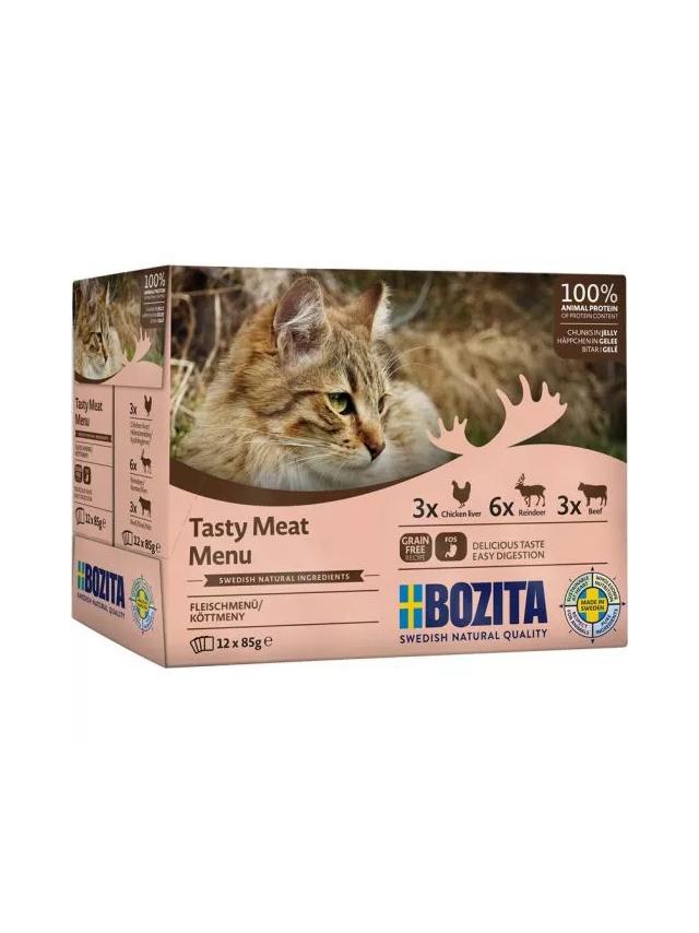 BOZITA Multibox mięsne kawałki w galaretce (12x85g)