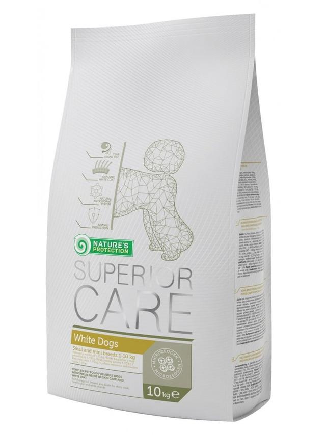 NATURES PROTECTION Superior Care Small Mini White Dogs Adult 10kg
