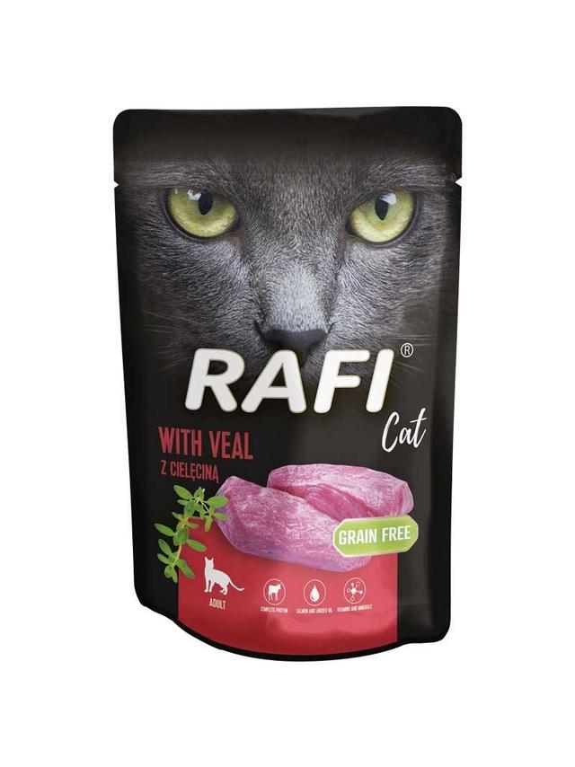 RAFI Cat Adult z cielęciną 100g