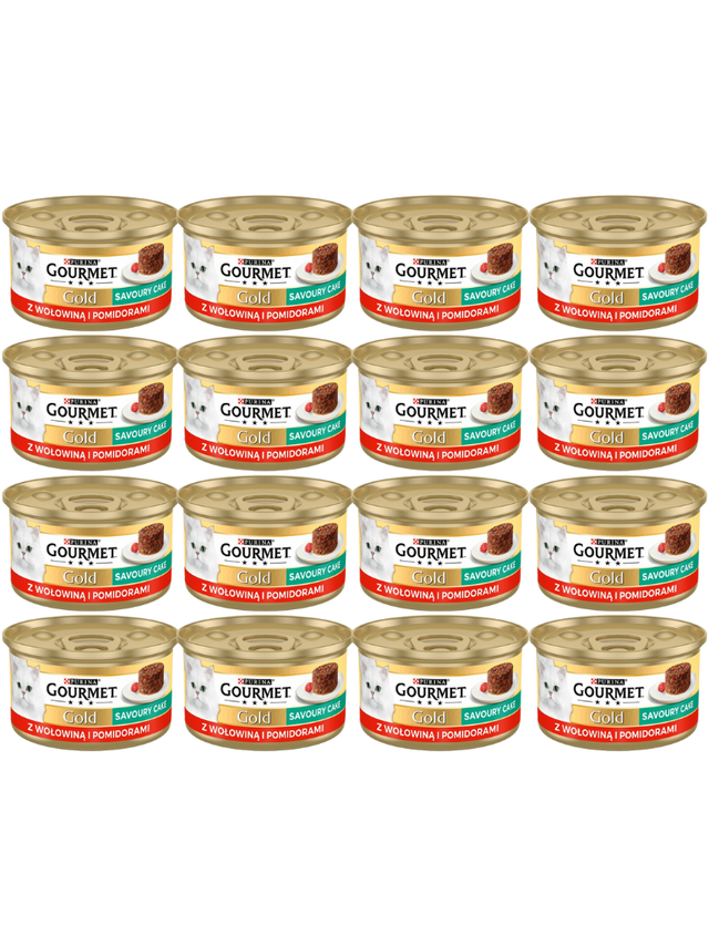 Purina Gourmet Gold wołowina w pomidorach 48x85g