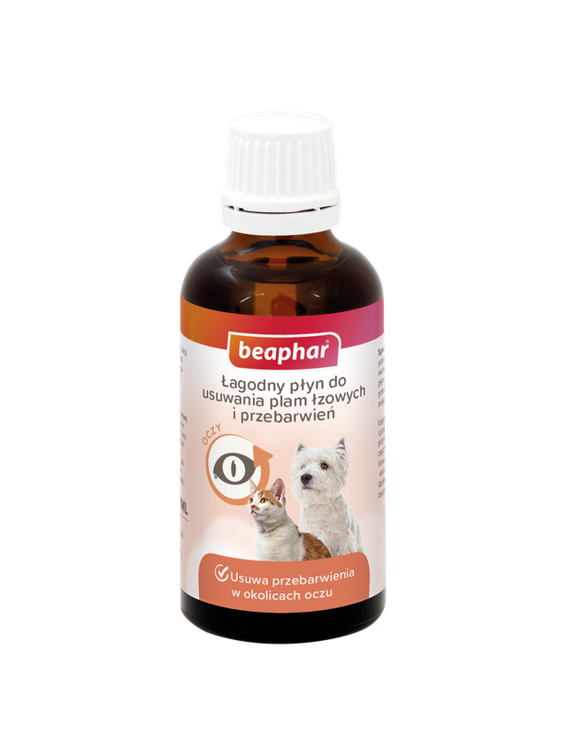 Beaphar Łagodny płyn do usuwania plam łzowych 50ml