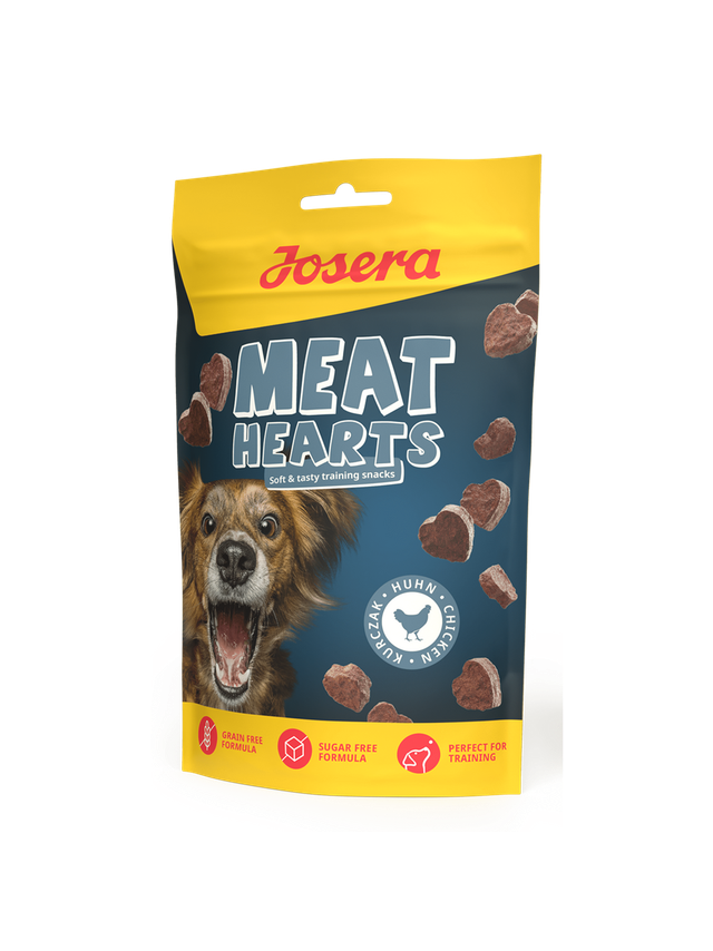 Josera Meat Hearts Chicken 8x70g