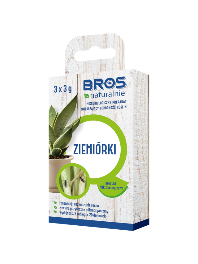 BROS -Naturalnie – mikrobiologiczny preparat zwiększający odporność roślin 9g