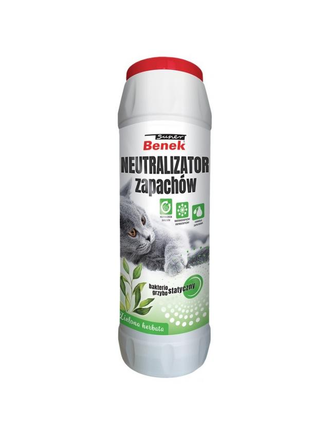 SUPER BENEK Neutralizator zielona herbata - tuba 500g