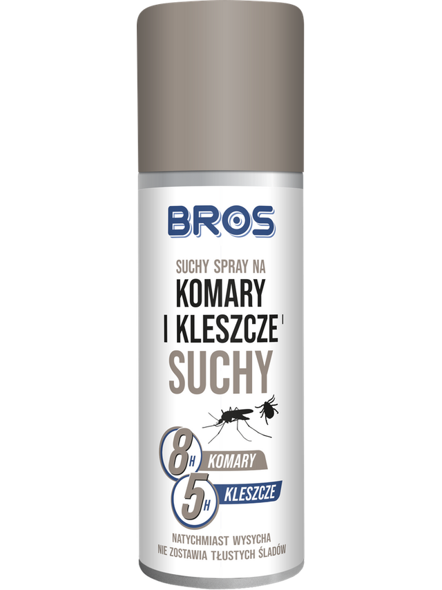 BROS suchy spray na komary i kleszcze 90ml
