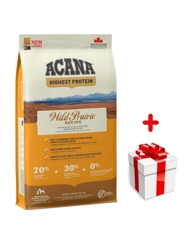 ACANA Regionals Wild Prairie Dog 11,4kg + niespodzianka dla psa GRATIS!