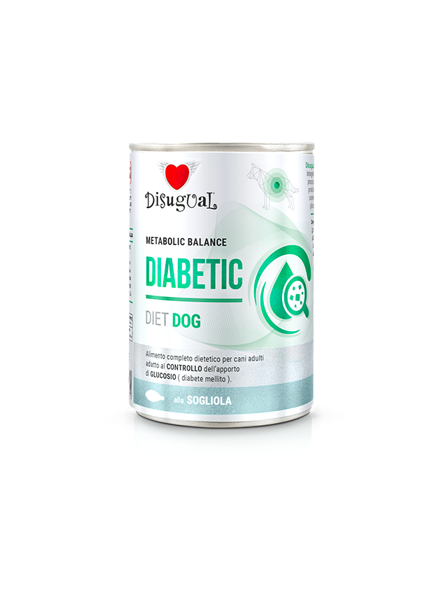 Disugual Karma mokra dla psa Weterynaryjna DIABETIC Sola (dorosły) 400g
