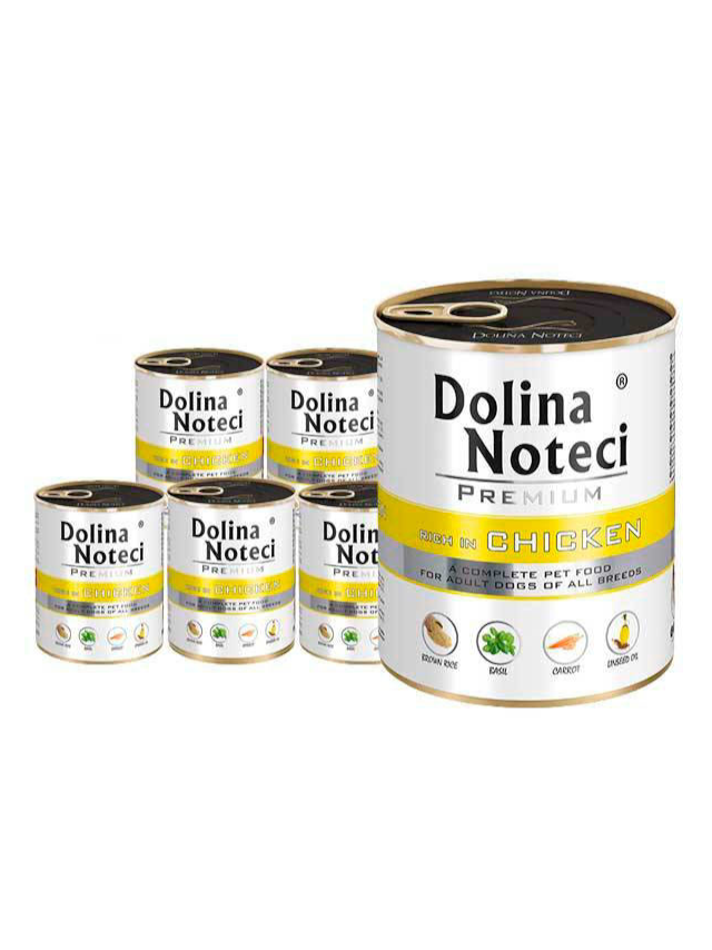 Dolina Noteci PREMIUM bogata w kurczaka 24x800g