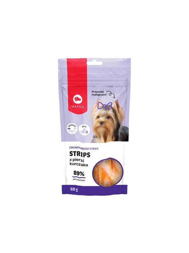MACED Strips z piersi kurczaka 60g