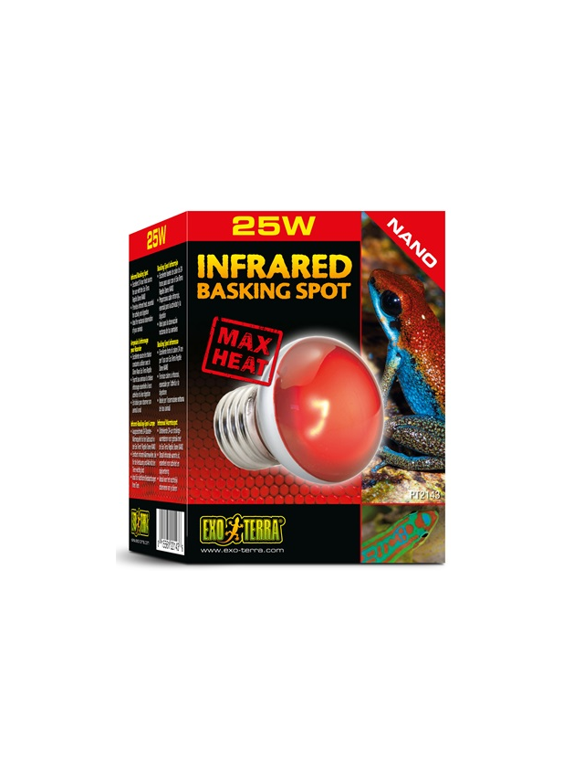 EXO TERRA Żarówka Infrared Basking Spot, NANO, 25W