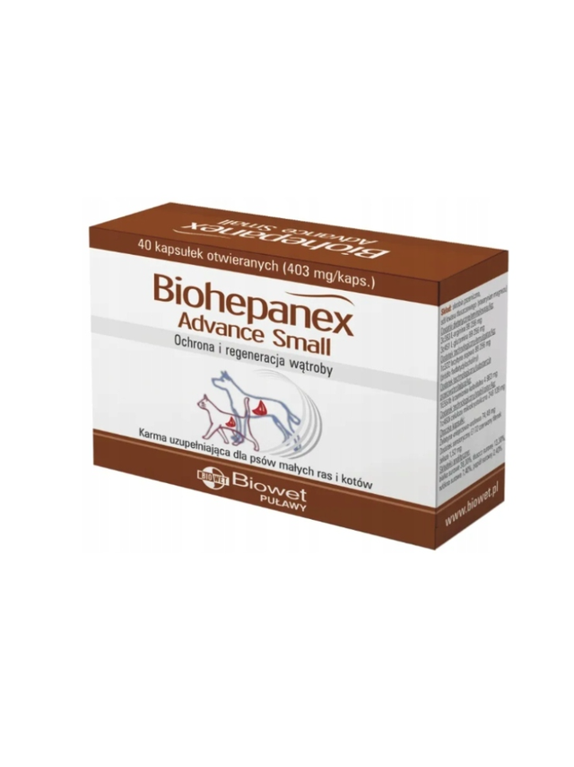 Biohepanex Advance Small 40 kaps.