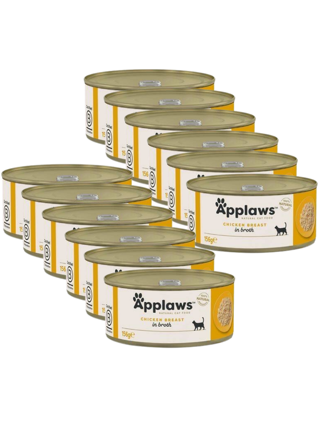 Applaws Cat Kurczak i Ser 12x156g PUSZKA