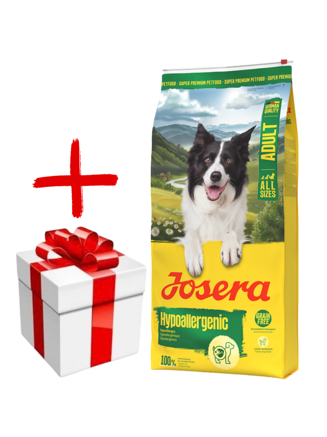 JOSERA Hypoallergenic 12,5kg + NIESPODZIANKA DLA PSA GRATIS!