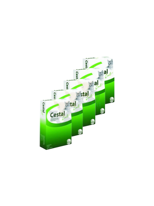 Cestal Cat tabletki na odrobaczanie kotów 10 tabletek