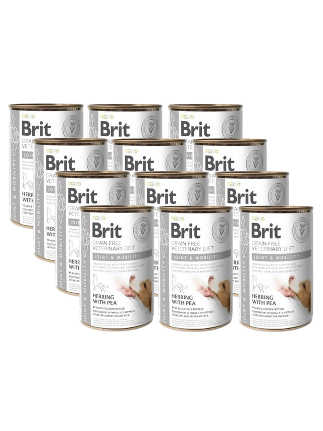 BRIT GF Veterinary Diets Dog Joint &Mobility 12x400g-karma mokra dla psa