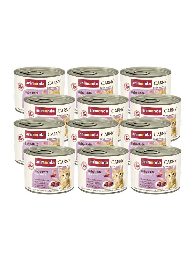 ANIMONDA Cat Carny  Baby Pate 12x200g