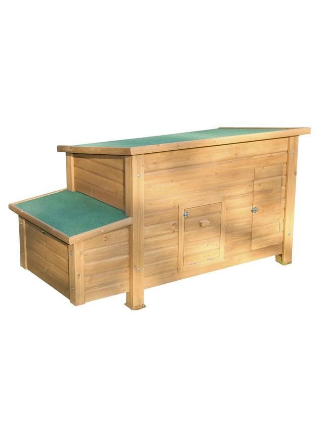 KERBL Domek dla kur drewniany Florentina, 146 x 74 x 80 cm