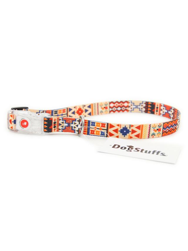 DogStuffs Obroża z klamrą LED 20mm/35-50cm Boho