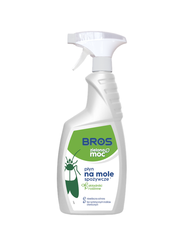 BROS – Zielona Moc płyn na mole spożywcze 500ml