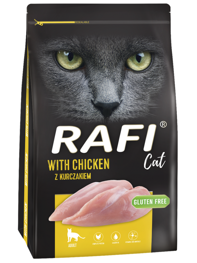 DOLINA NOTECI Rafi Cat karma sucha dla kota z kurczakiem 7kg
