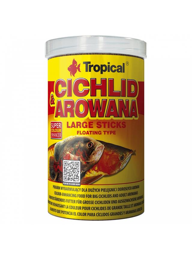 CICHLID & AROWANA LARGE STICKS 1000ML/300G