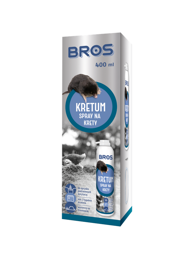 BROS Kretum – spray na krety 400ml