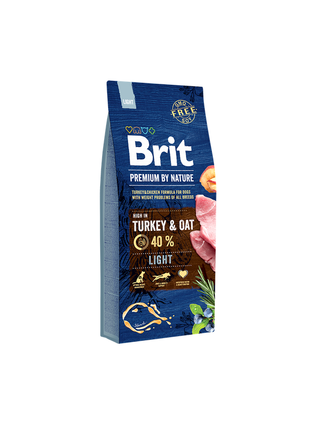 Brit Premium By Nature Light 15kg / Opakowanie uszkodzone (8059,8121,8436,8794,9307)!!