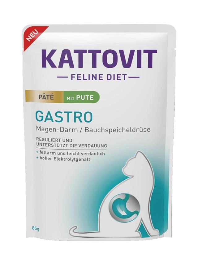 Kattovit Gastro Pate indyk 85g saszetka