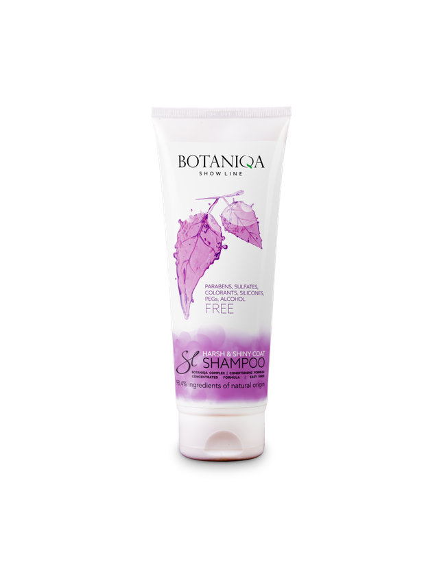 BOTANIQA Harsh & Shiny Coat Shampoo szampon dla psów szorstkowłosych 250ml