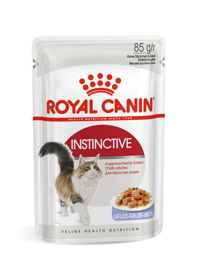 ROYAL CANIN  Instinctive 12x85g w galaretce karma mokra w galaretce dla kotów dorosłych, wybrednych