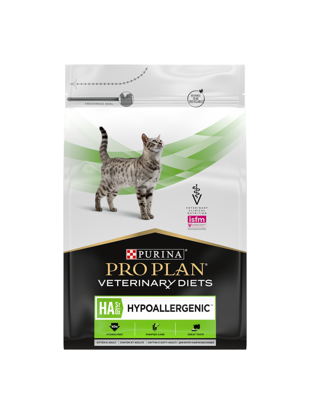 PRO PLAN Veterinary Diets HA St/Ox Hypoallergenic Karma sucha dla kota 3,5kg