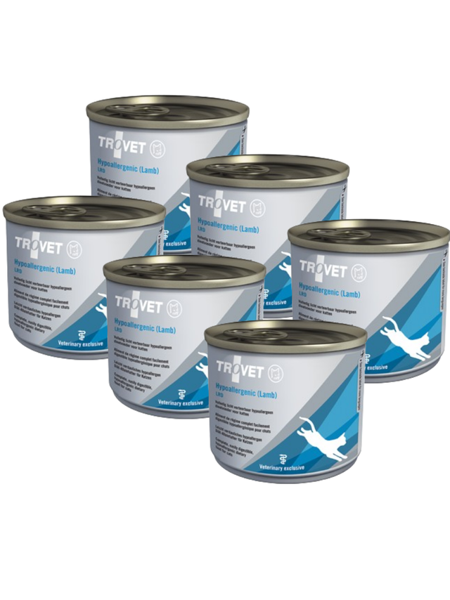 TROVET LRD Hypoallergenic - Lamb (dla kota) 6x200g