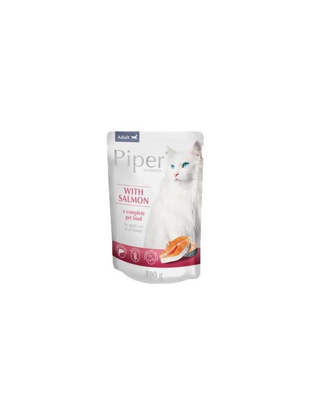 DOLINA NOTECI Piper dla kota z łososiem 100g (saszetka)