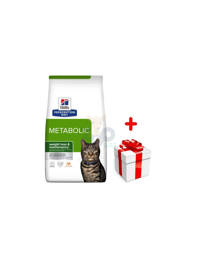 HILL'S PD Prescription Diet Metabolic Feline 3kg + niespodzianka dla kota GRATIS!