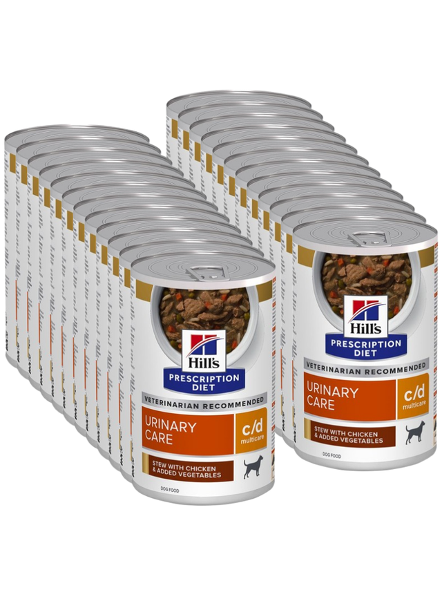 HILL'S PD Prescription Diet Canine c/d gulasz 24x354g - puszka