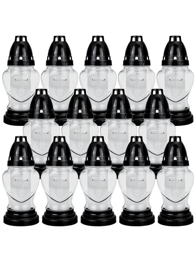 LUKS Znicz nagrobkowy 304BT 18,5cm 14szt