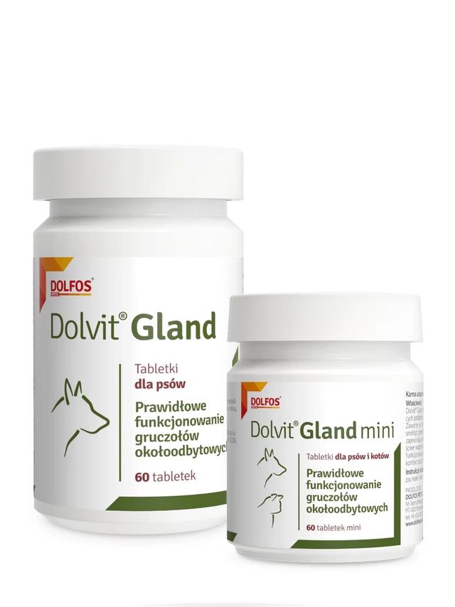 DOLFOS Dolvit Gland na gruczoły okołoodbytowe 60tabl.