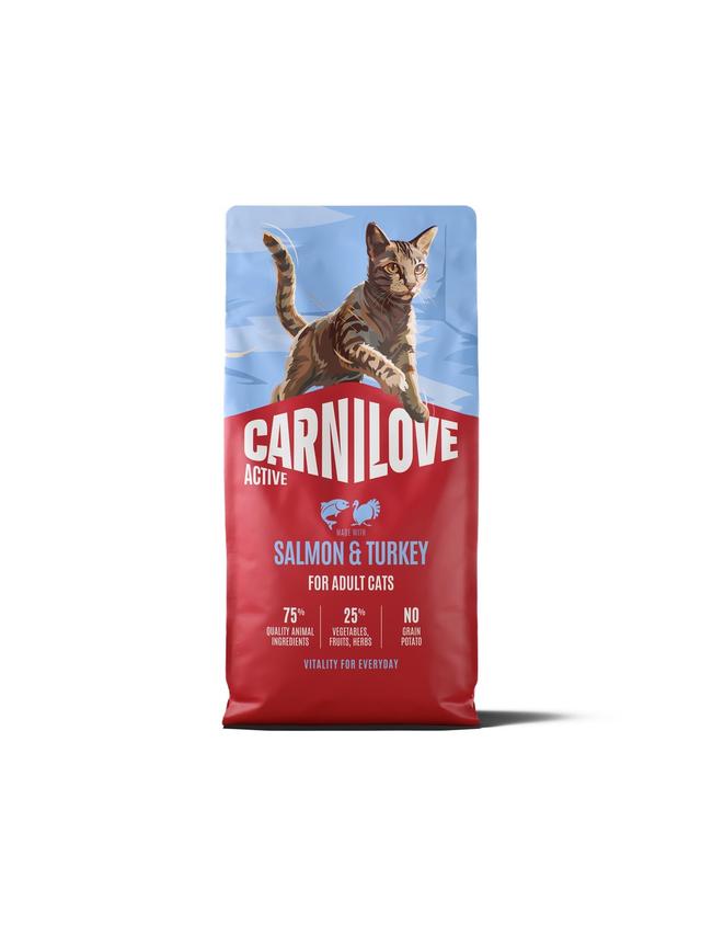 Carnilove Active Cat Salmon & Turkey for Adult 6 kg