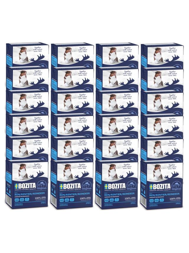 BOZITA Dog: Renifer w galarecie 24x370g