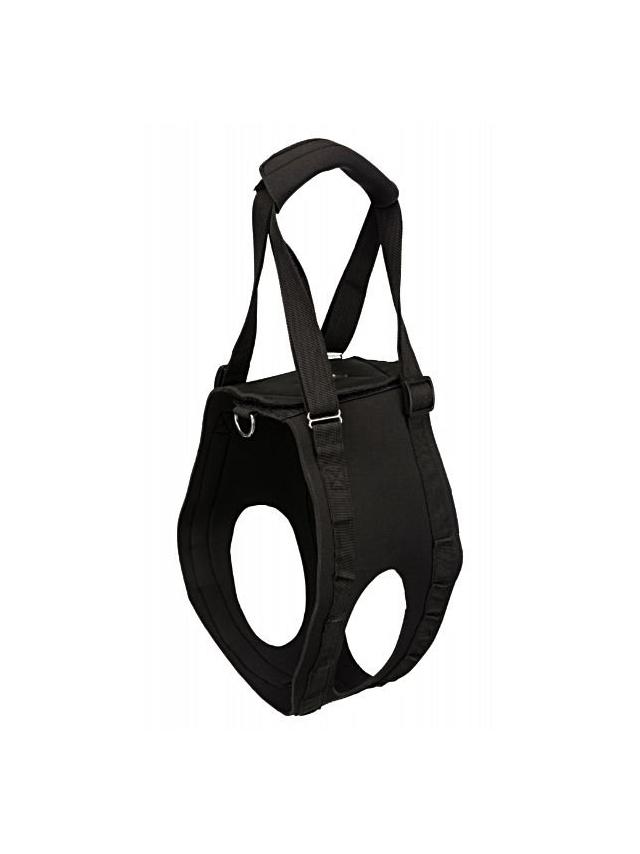 TRIXIE Uprząż Rehabilitacyjna dla psa L - do 35kg czarna 65-75cm