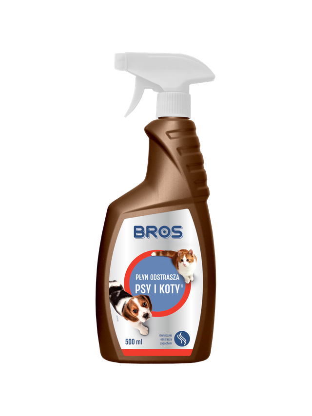 Bros Spray odstraszający psy i koty 500ml