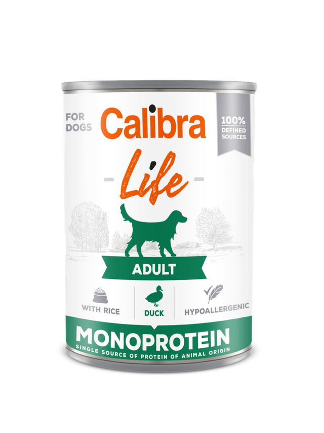 CALIBRA Dog Life Adult Duck with Rice 400g